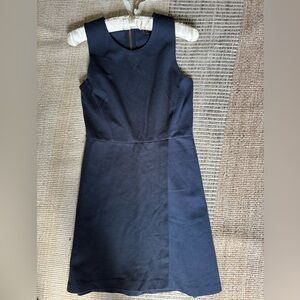 JCREW Navy Sleeveless Dress